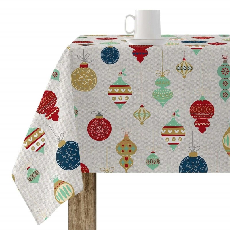 Nappe enduite antitache Belum Merry Christmas Multicouleur 100 x 150 cm