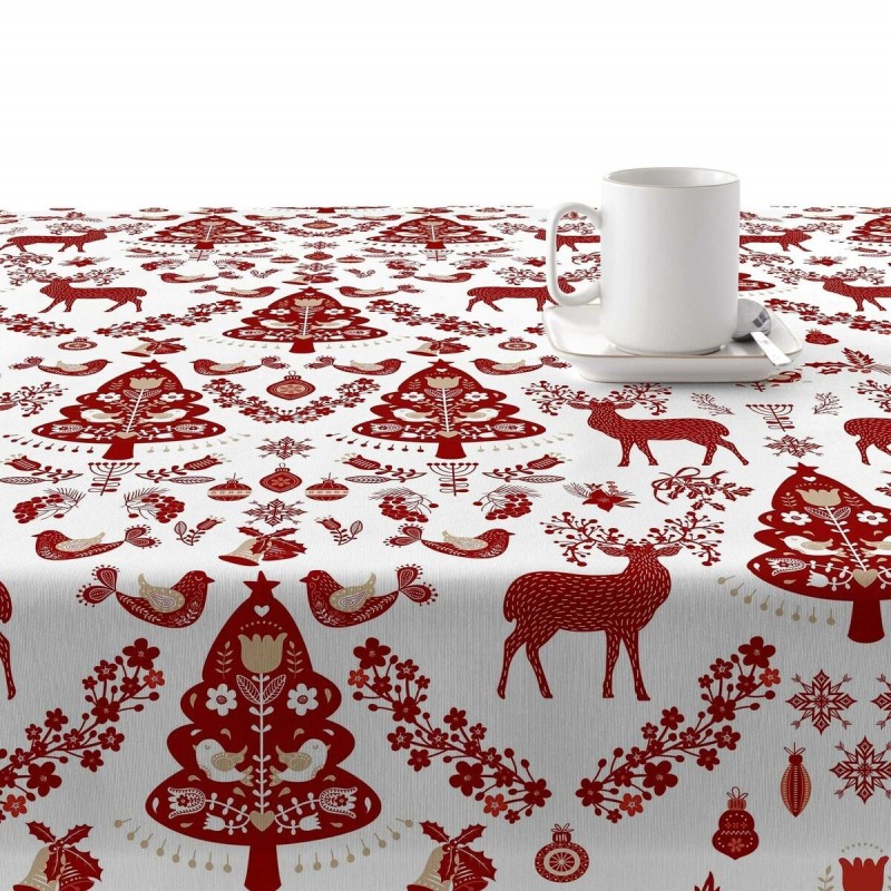 Nappe enduite antitache Belum Merry Christmas Multicouleur 150 x 150 cm