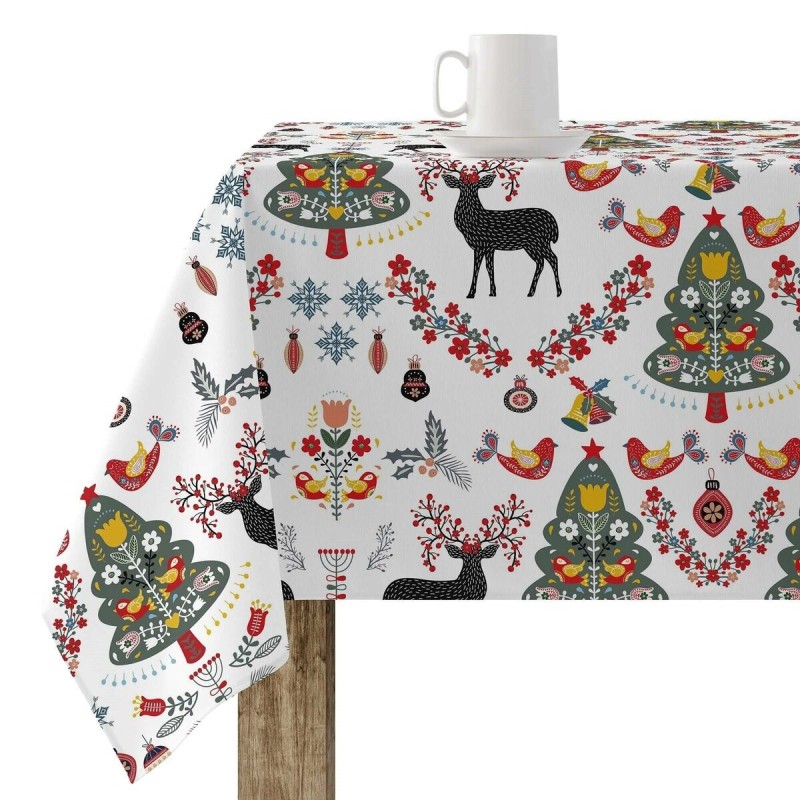 Nappe enduite antitache Belum Merry Christmas Multicouleur 100 x 150 cm