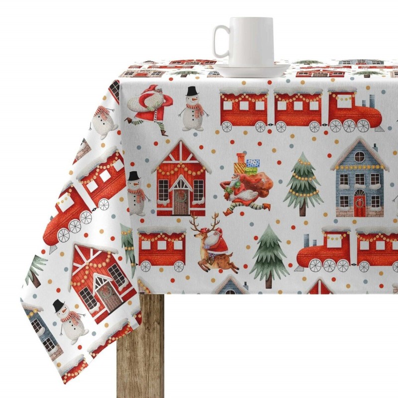 Nappe enduite antitache Belum Merry Christmas Multicouleur 200 x 150 cm