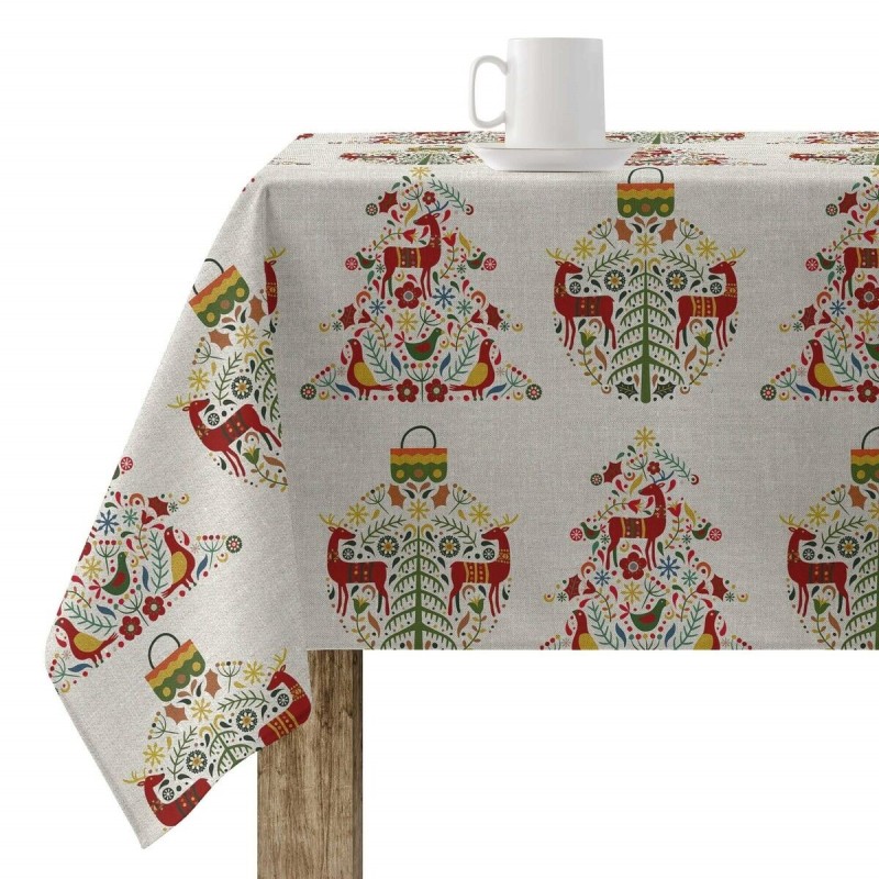 Nappe enduite antitache Belum Merry Christmas Multicouleur 200 x 150 cm