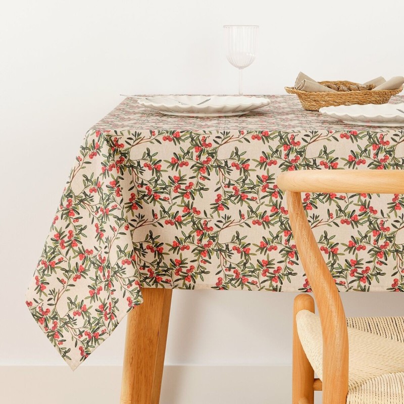 Nappe enduite antitache Belum Mistletoe Multicouleur 100 x 150 cm