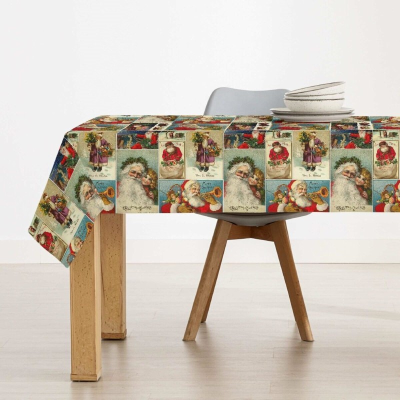 Nappe enduite antitache Belum Vintage Christmas Multicouleur 100 x 150 cm