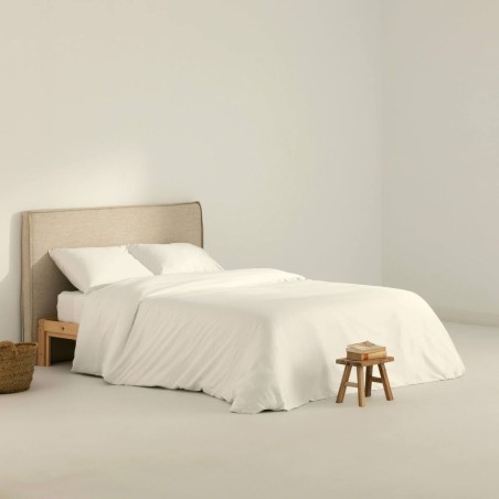 Housse de Couette SG Hogar Blanc 300 Fils 140 x 200 cm