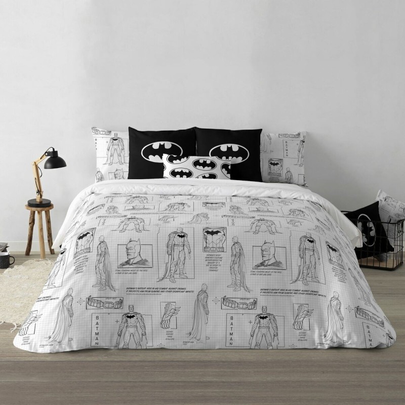 Housse de Couette Batman Features Multicouleur 175 Fils 200 x 200 cm