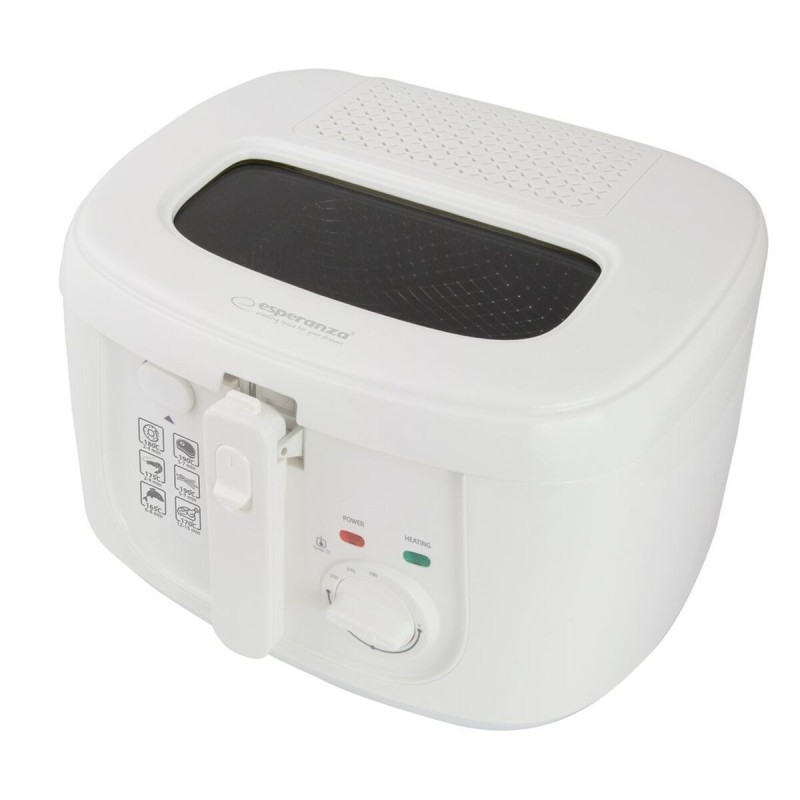 Friteuse à Air Esperanza EKG012 Blanc 1800 W 2