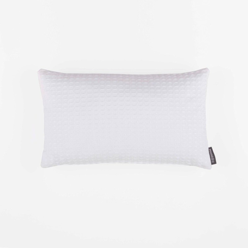 Housse de coussin Belum Waffle Blanc 30 x 50 cm