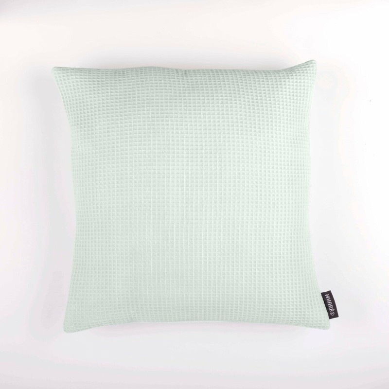 Housse de coussin Belum Waffle Menthe 50 x 50 cm