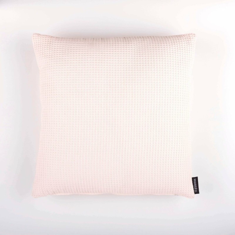 Housse de coussin Belum Waffle Rose 50 x 50 cm