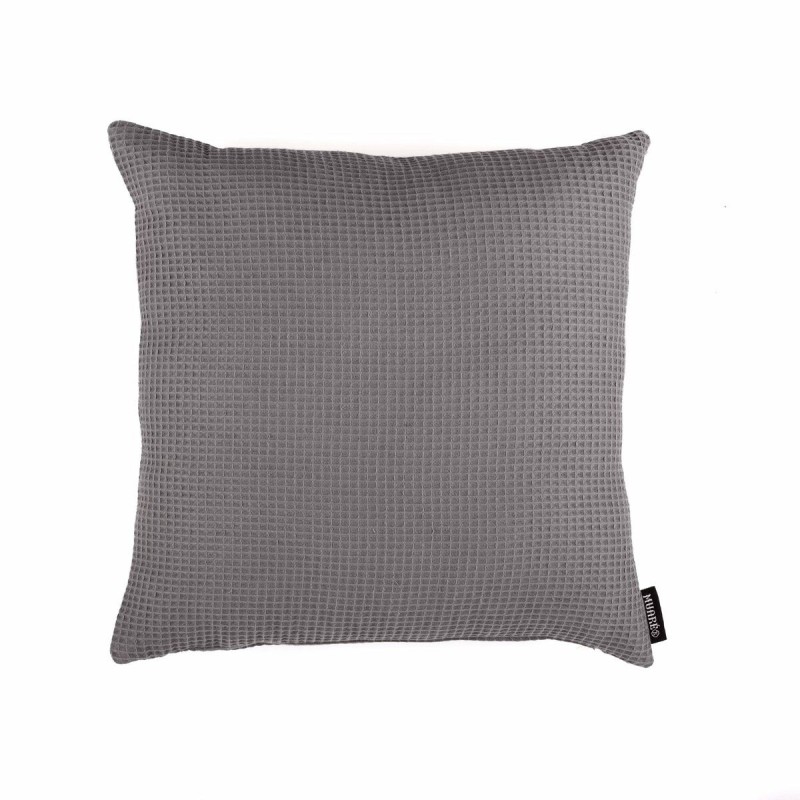 Housse de coussin Belum Waffle Gris 50 x 50 cm