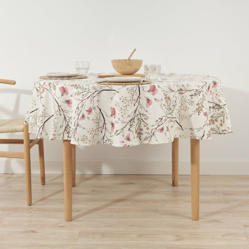 Nappe antitache Belum 0120-342 Multicouleur Ø 180 cm Fleurs