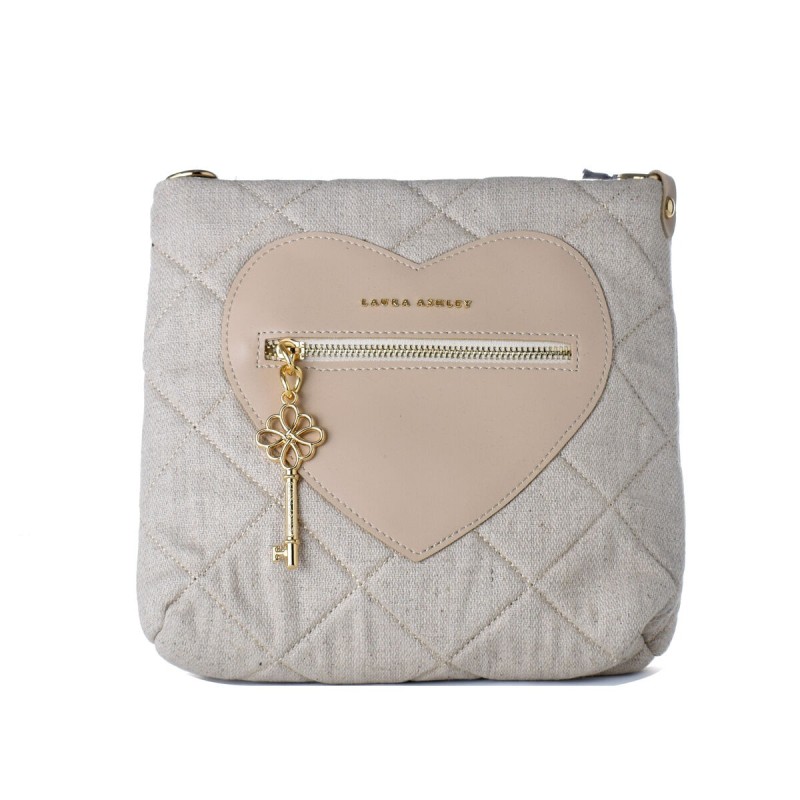 Sac-à-main Femme Laura Ashley DIXIE-CREAM Gris 24 x 24 x 9 cm