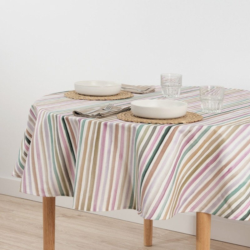 Nappe antitache Belum Naiara 4-100 Multicouleur Ø 140 cm A rayures