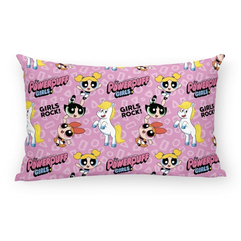 Housse de coussin Powerpuff Girls Powerpuff C Multicouleur Rose 30 x 50 cm