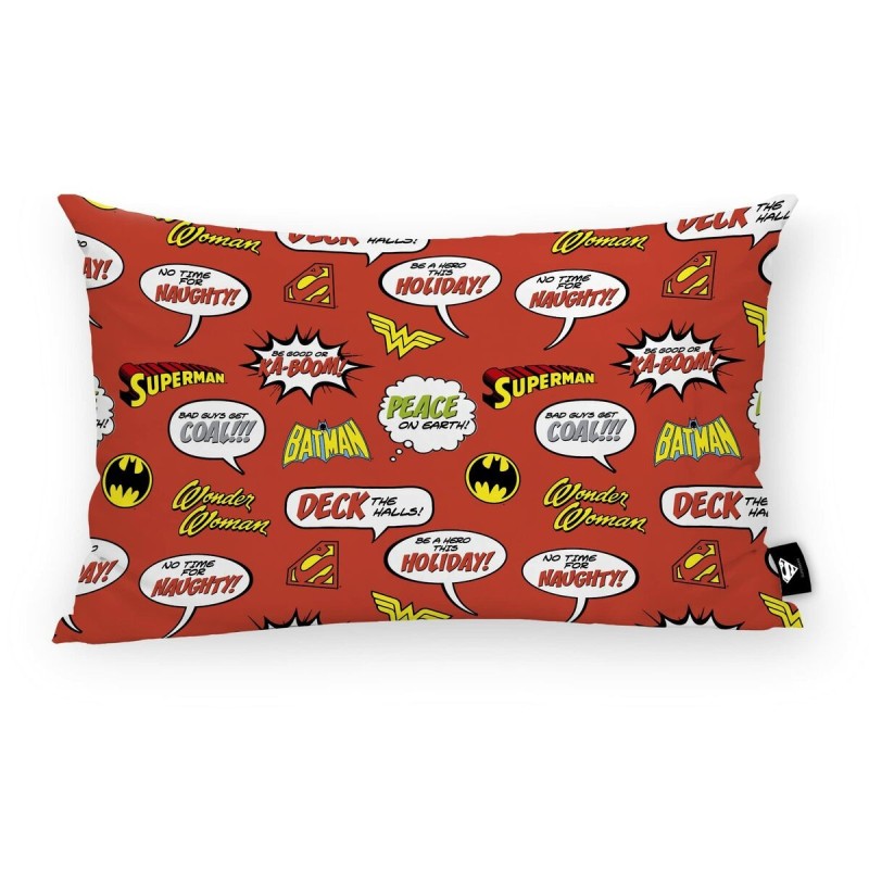 Housse de coussin Justice League Vintage Superheroe C Multicouleur 30 x 50 cm