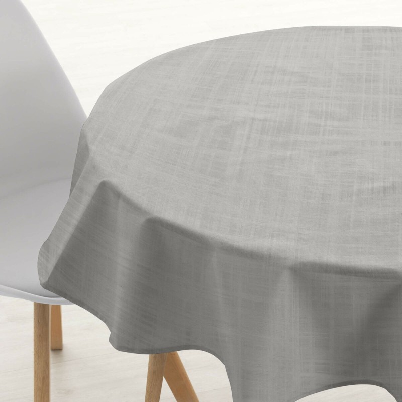 Nappe enduite antitache Belum 0120-18 Gris Ø 140 cm