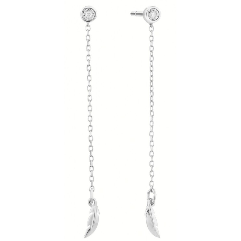 Boucles d´oreilles Femme Secrecy E8245CDAWA900 Argent 925 5 cm