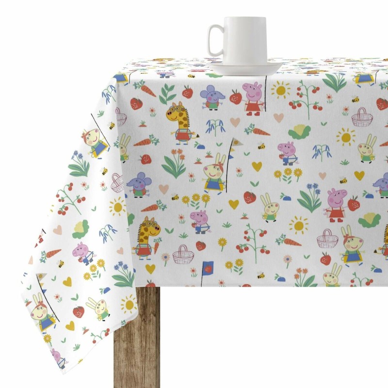 Nappe enduite antitache Belum Vegetables 02 Multicouleur 150 x 150 cm