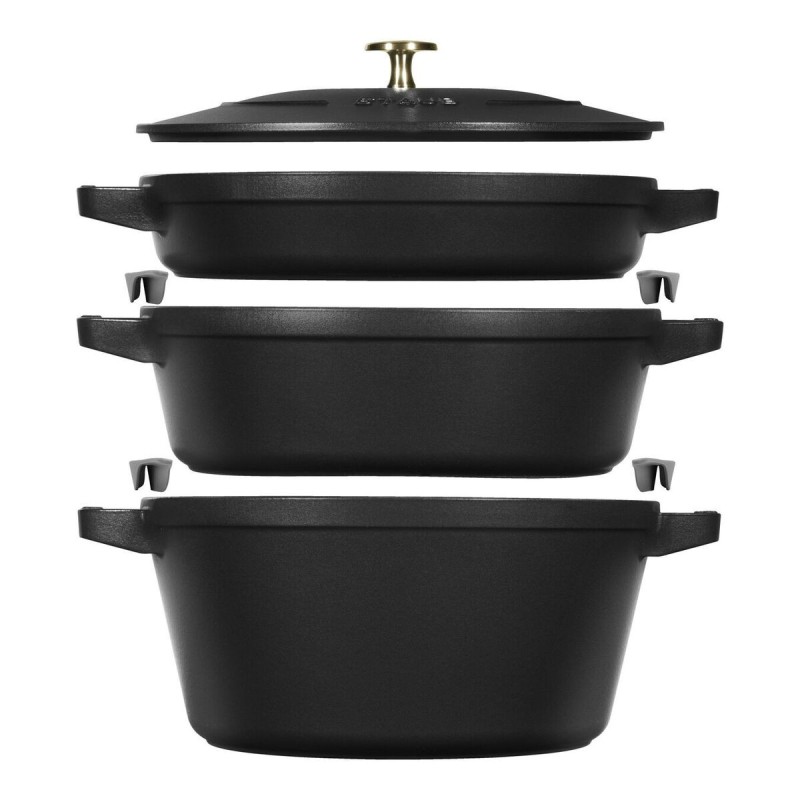 Casserole Zwilling La Cocotte Noir Fonte 1 Pièce Ø 24 cm 1 kg 4