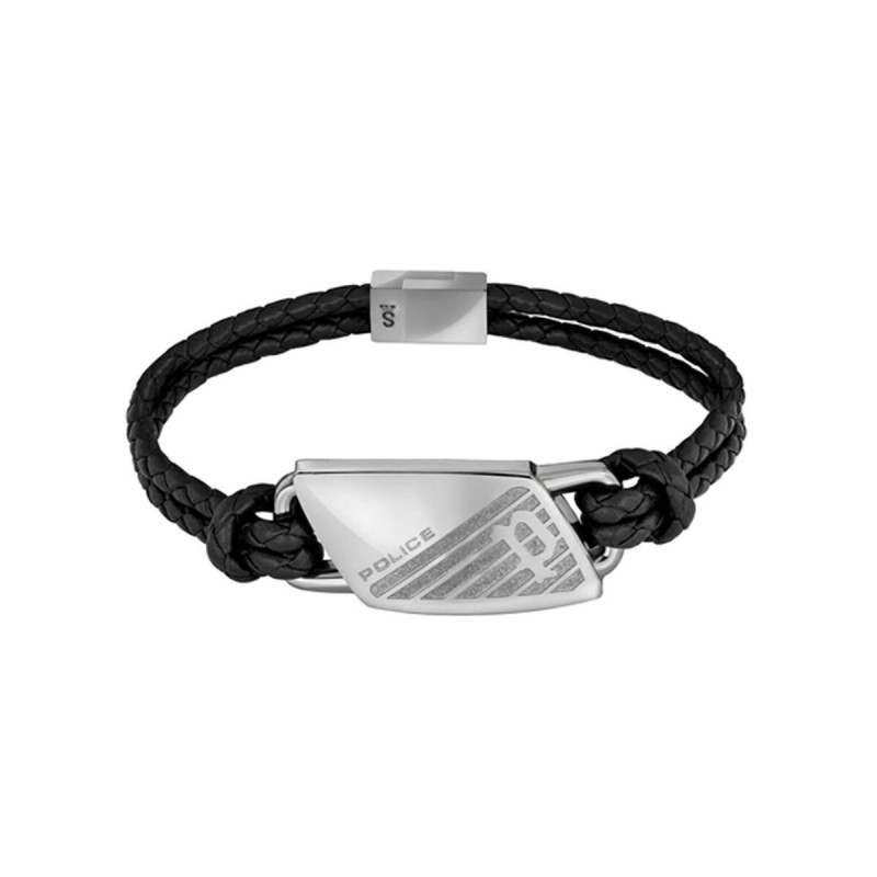 Bracelet Homme Police Acier inoxydable 19 cm