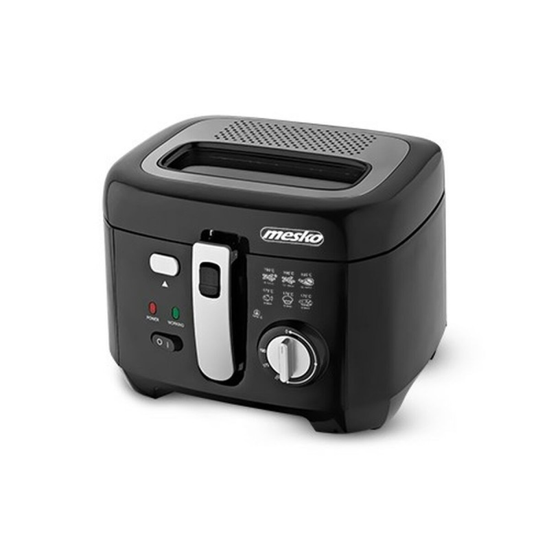 Friteuse à Air Adler MS 4908 Noir Gris 1800 W 2