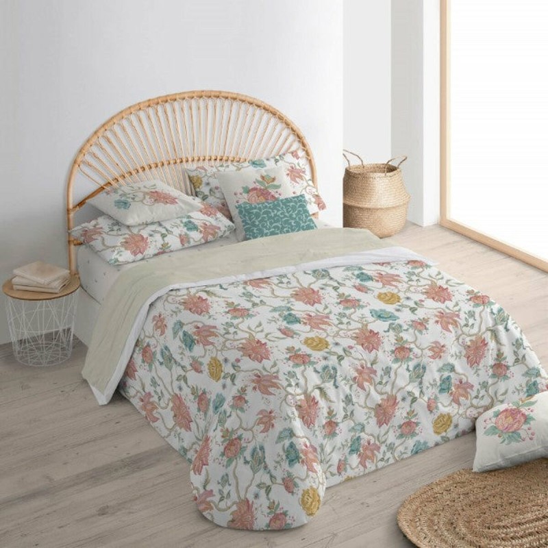 Housse de Couette Decolores Bellary Multicouleur 175 Fils 220 x 220 cm