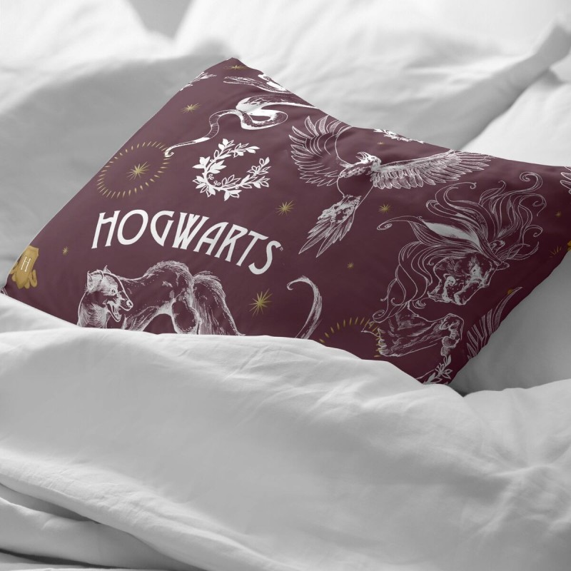 Taie d'oreiller Harry Potter Creatures Multicouleur 175 Fils 45 x 110 cm 100 % coton