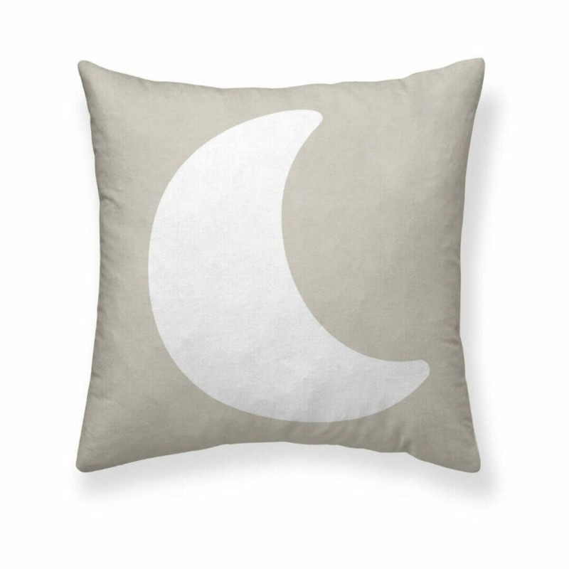 Housse de coussin Kids&Cotton Runar A Beige 50 x 50 cm Coton