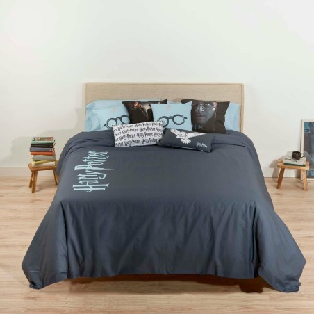 Housse de Couette Harry Potter Deep Multicouleur 175 Fils 140 x 200 cm Lit 1 persone