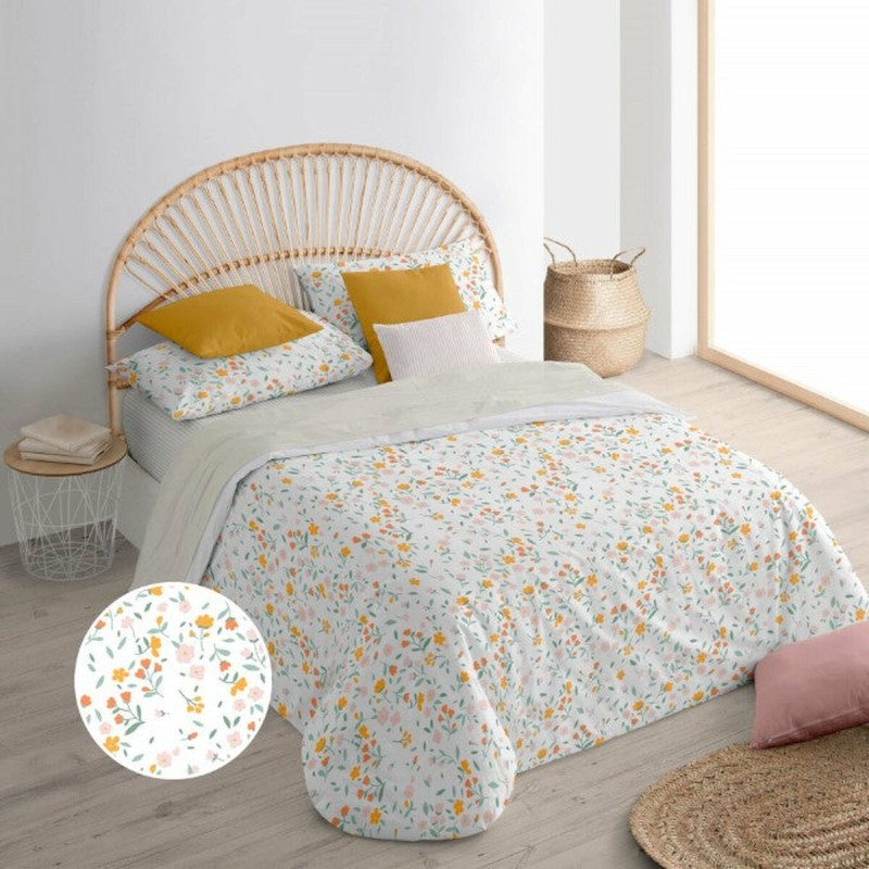 Housse de Couette Decolores Akaroa Multicouleur 175 Fils 140 x 200 cm