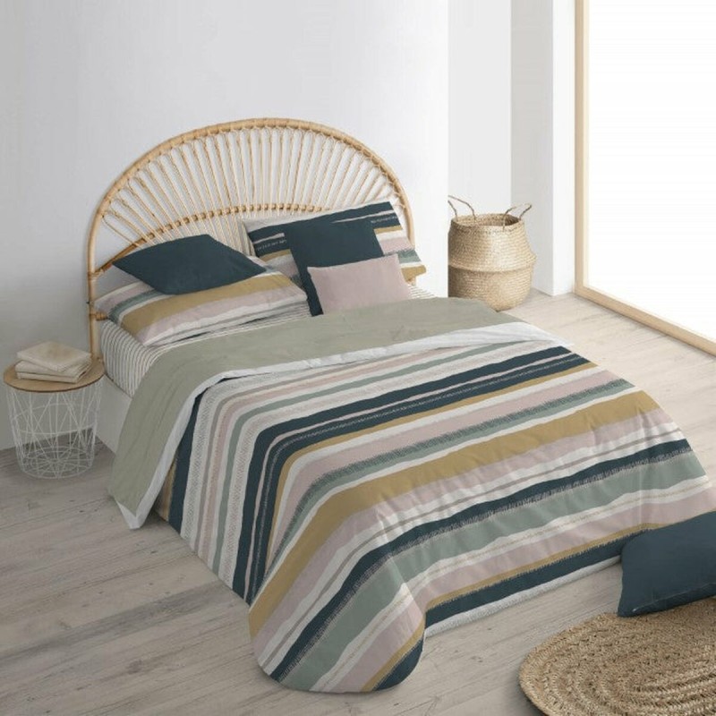 Housse de Couette Decolores Marken Multicouleur 175 Fils 140 x 200 cm