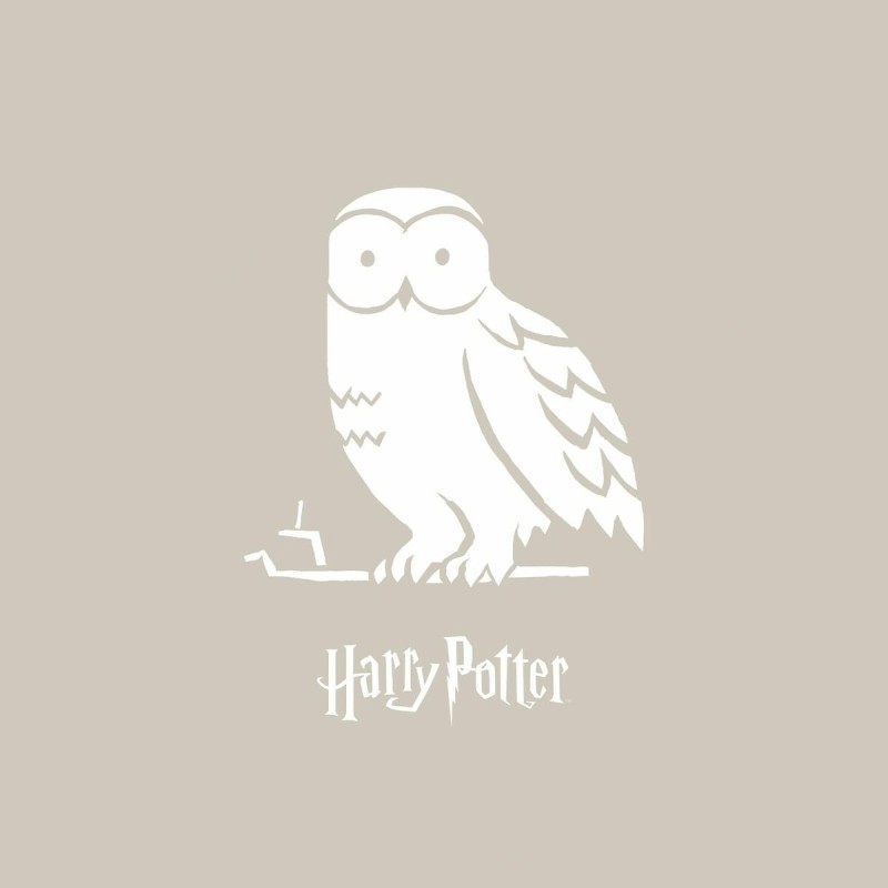 Housse de Couette Harry Potter Magical Hedwig Multicouleur 175 Fils 240 x 220 cm Gran lit 2 persones