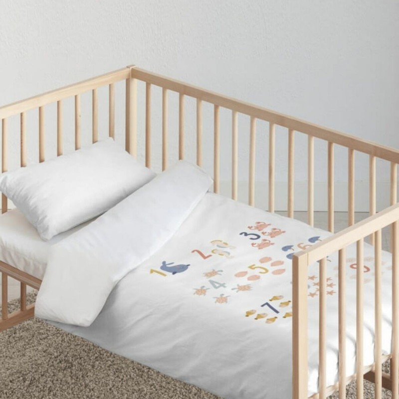 Housse de couette pour berceau Kids&Cotton Vikram 100 x 120 cm