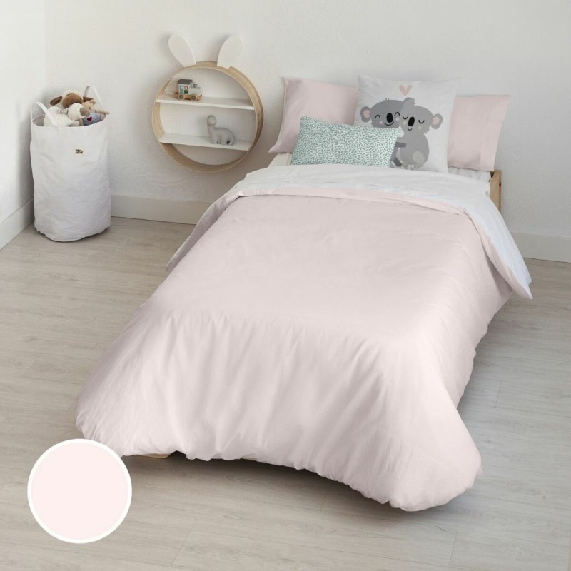 Housse de Couette Kids&Cotton Kanu Rose 155 x 220 cm