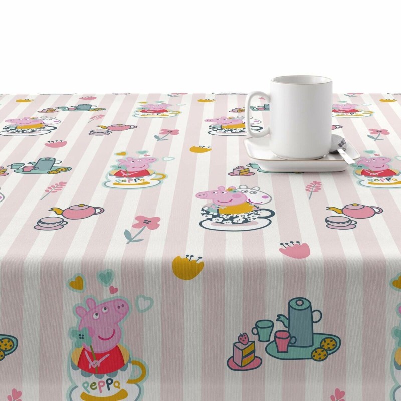 Nappe enduite antitache Peppa Pig Flowers 1 Multicouleur 300 x 150 cm