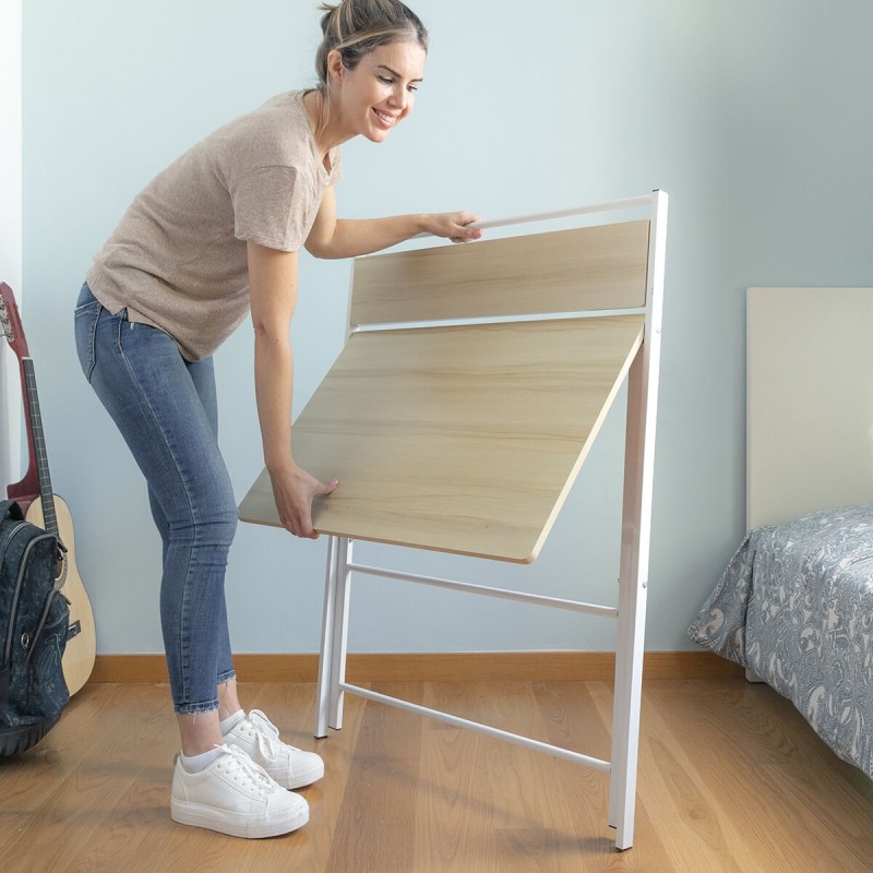 Bureau Pliable avec Étagère Tablezy InnovaGoods