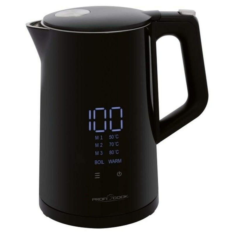 Bouilloire Proficook PC-WKS 1243 Noir Acier inoxydable 2200 W 1