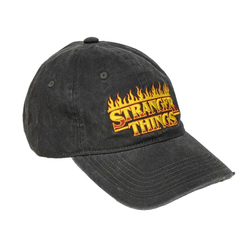 Casquette de Sport Stranger Things Noir 58 cm