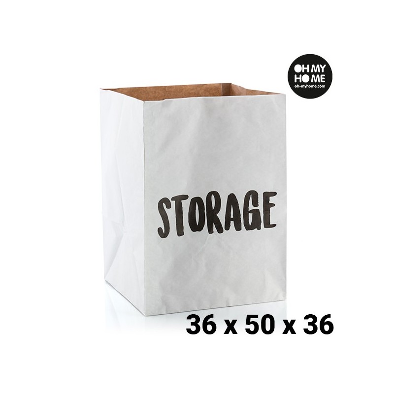 Grand Sac en Papier Oh My Home (36 x 50 x 36 cm)