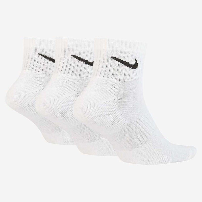 Chaussettes de Sport Nike EVERYDAY CUSHIONED SX7667 100 B Blanc