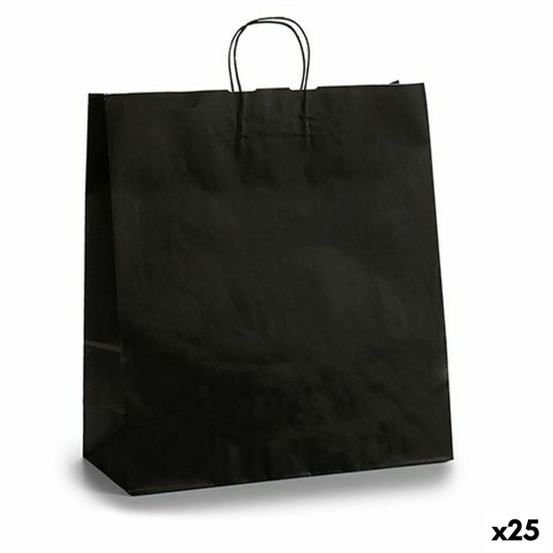 Sac en papier Noir 16 x 57