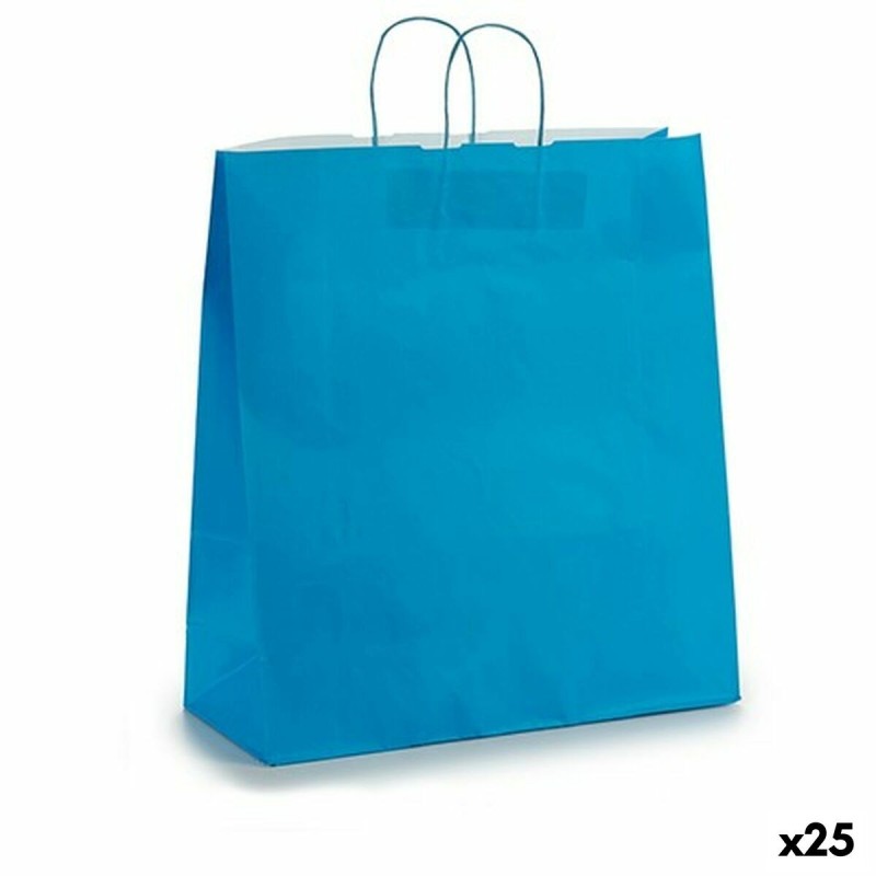 Sac en papier Bleu 16 x 57