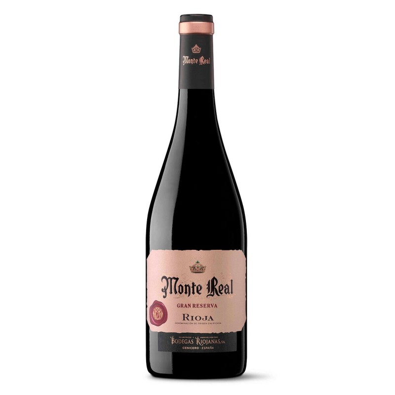 Jambon Ibérique Bellota Linaje Negro 9 kg Bouteille de vin rouge 750 ml x 3 Monte Real