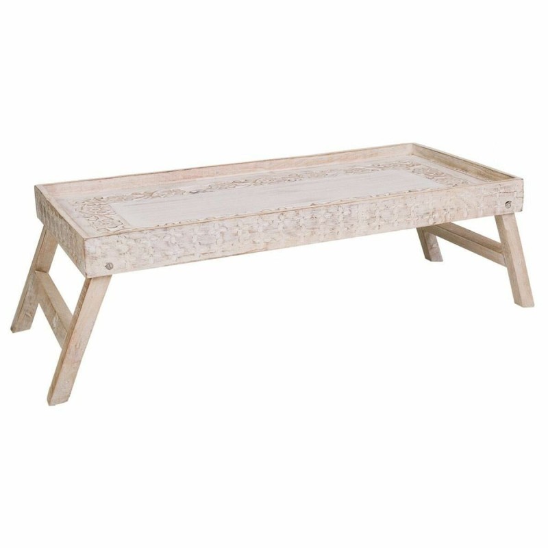 Plateau de lit pliable Alexandra House Living Bois de manguier 30 x 20 x 70 cm