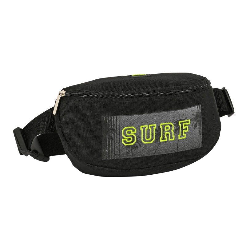 Sac banane Safta Surf Noir 23 x 14 x 9 cm