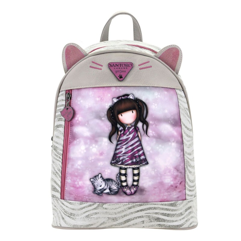 Sac à dos Casual Gorjuss Ruby wild Gris (25