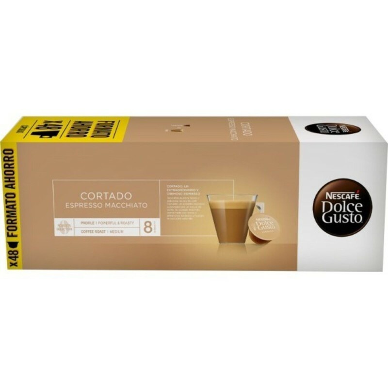 Capsules de café avec étui Nescafé Dolce Gusto Espresso Macchiato 1 Unités