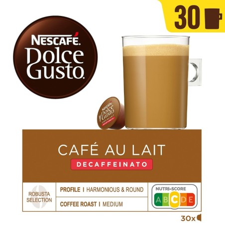 Capsules de café Nestlé AULAIT DESCAF