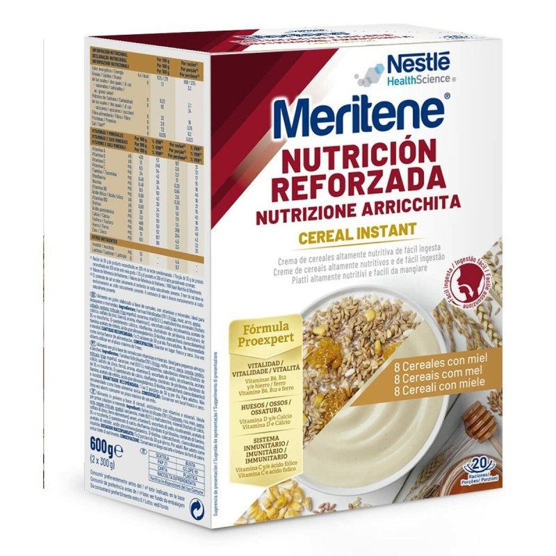 Céréales Meritene   Crème Miel 600 g