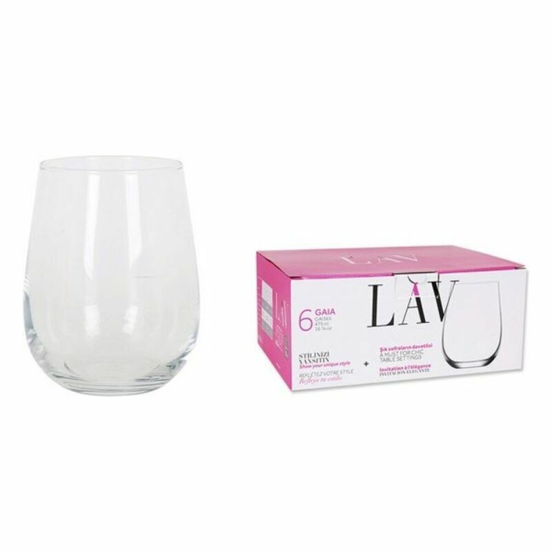 Set de Verres LAV Gaia (6 uds) (475 ml)